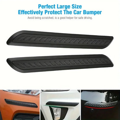 Car Door Anti Scratch Protector Strip Rearview Mirror Anti-collision Stickers Universal Rubber Auto Bumper Protector Bar Stylin