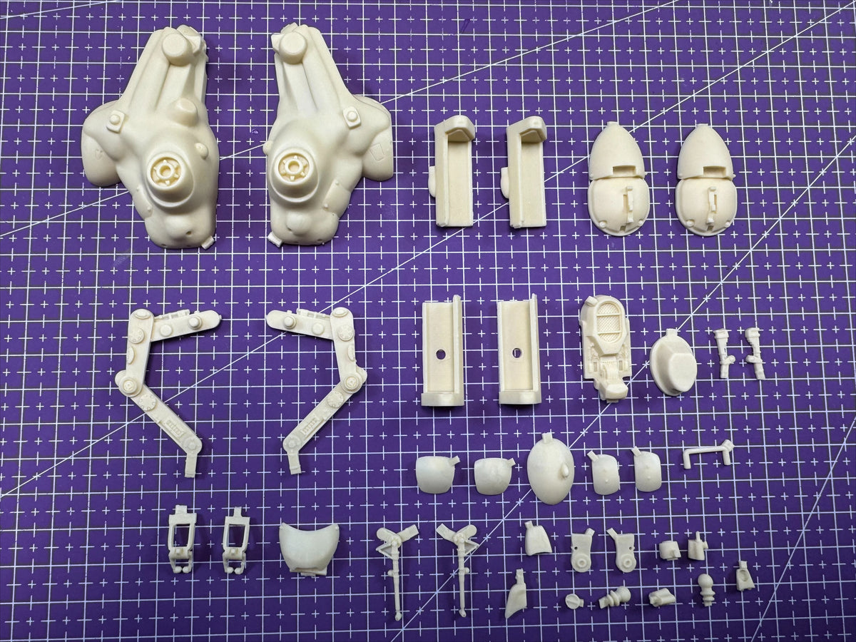 1/35 Casting Resin Model Assembly Kit, GK， Bipedal Mecha, Unpainted