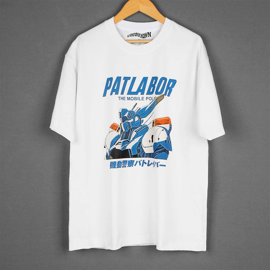Mobile Police PATLABOR T-Shirt Japanese Anime You're Under Arrest Knight Tekkaman Blade Men's Printed Summer Cotton Tee Shirt