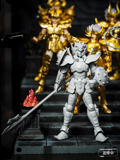 Original BLOKEES Saint Seiya Second Bullet Gemini Dragon Capricorn Sagittarius Action Figure Anime Toys Christmas Gift in Stock