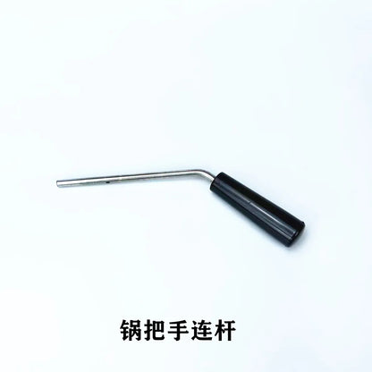 Popcorn machine accessories 8 ounces non-stick pan Heating tube bulb Stirring shaft of the explosion grain pot Mixer machine