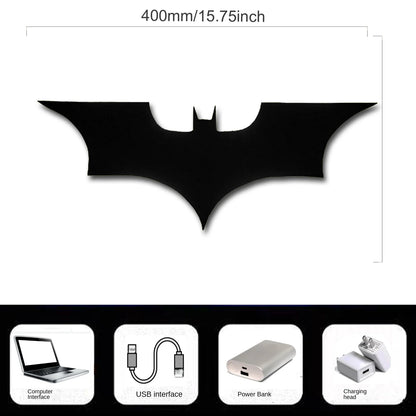 ZK50 Colorful And Cool LED Night Light Decorative Wall Lamp Plug-in Remote Control Color Changing Bat Wing Bedside Ambient Light