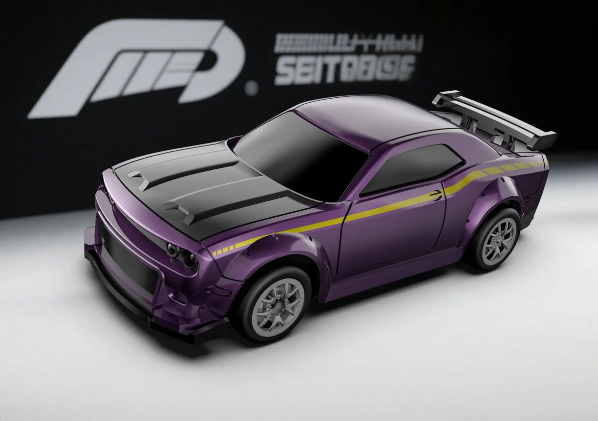 1/64 Mini RC Desktop RC Car Full Scale 4WD Drift Car Desktop Racing Model Ornament Boy RC Car