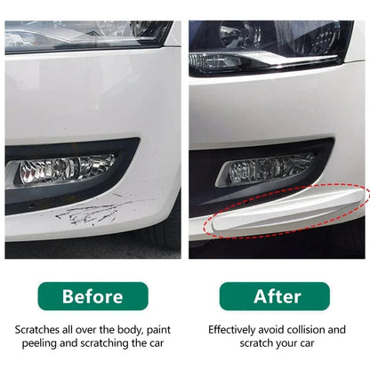 4/2 Piece Auto Car Bumper Protector Corner Guard Anti-Scratch Strips Sticker Protection Body Protector Molding Valance Chin
