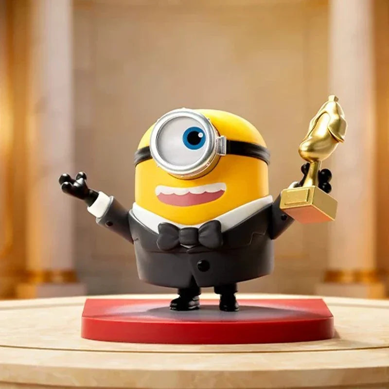 POP MART ILLUMINATION'S Minions Monsters Series Genuine Blind Box Toys Mystery Box Cute Models Anime Action Figur Gift