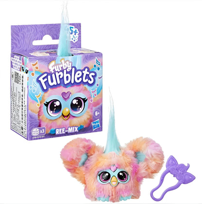 Hasbro Furby DJ Furblets Electronic Plush Toy Stuffed Pet Owl Interactive Smart Doll Christmas Birthday Gifts
