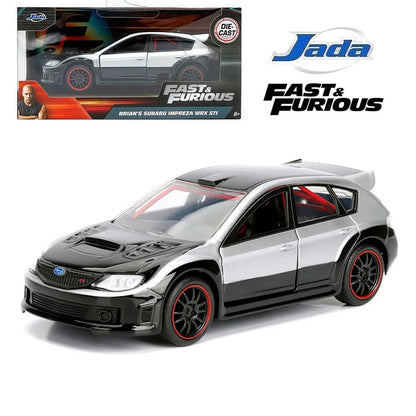1:32 Impreza WRX STI Alloy Modified Sports Car Model Diecast Metal Track Racing Car Vehicles Model High Simulation Kids Toy Gift