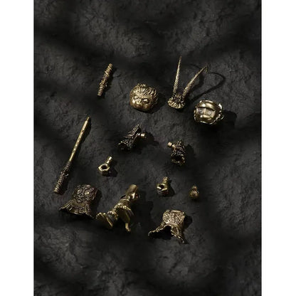 Original Logo 2026 Black Myth: Monkey King People Of Destiny Gold Armor Version Removable Magnetic Attachment Figurine Ornaments
