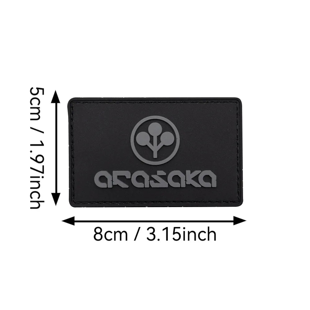Outdoor Bag Accessories Punk 2077 Peripheral Functional Style Badges 3D PVC Magic Morale Backpack Patches