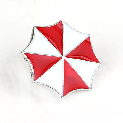 Residents Evils Key Chain Adornment Gifts Car Keychain Toy Umbrella Corporation Sublimation Blank Keyring Edc Necklace Jewelry