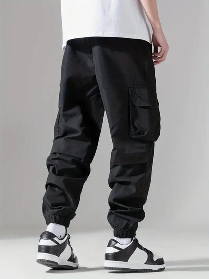 Men's Trousers, Nine-Point Trousers, Casual Sports, Thin Overalls, Fitness, Running, Comfortable Fabrics, Simple and Versatile, Fashionable