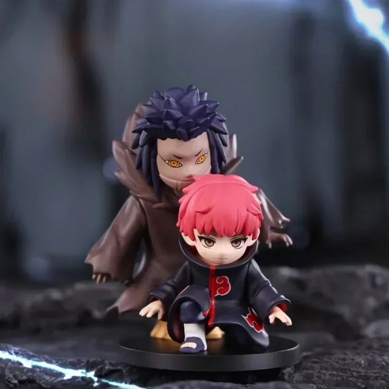 POP MART GONG Naruto Shippuden Akatsuki Arc Series Trendy Blind Random Box Toys Mystery Box Guess Action Figure Surprise Gift
