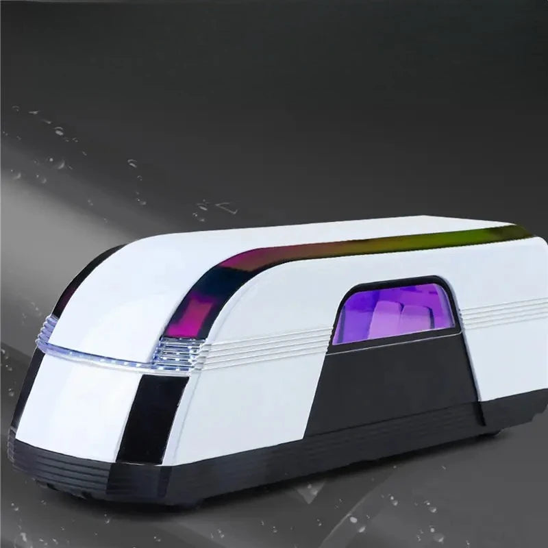 Control 1:24 Robovan Alloy Bus Car Model Diecast Metal New Energy Electric Bus Vehicle Car Model Simulation Sound Light Gift