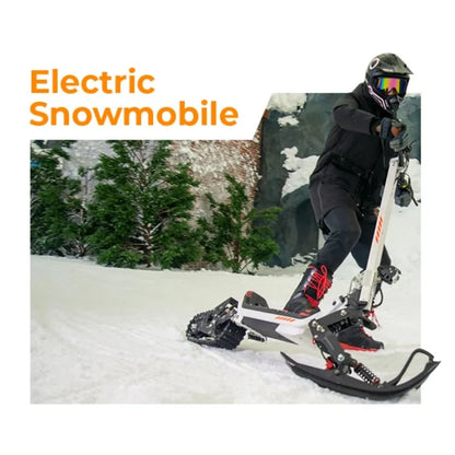 World's First 3-in-1 Electric Snow Scooter waterproof lithium removable 1800w