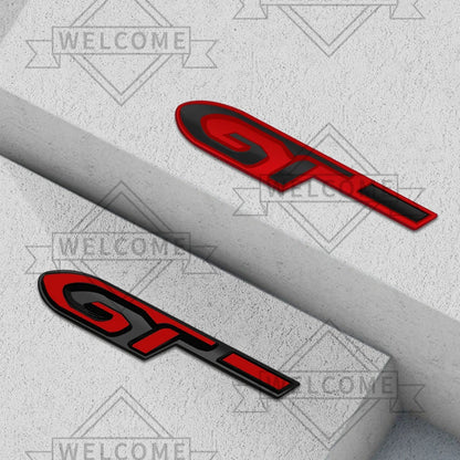 3D Car Stickers GT Front Grille Emblem Auto Body Badge Trunk Decal For Peugeot RCZ 206 308 3008 2008 5008 306 307 107 Accessorie