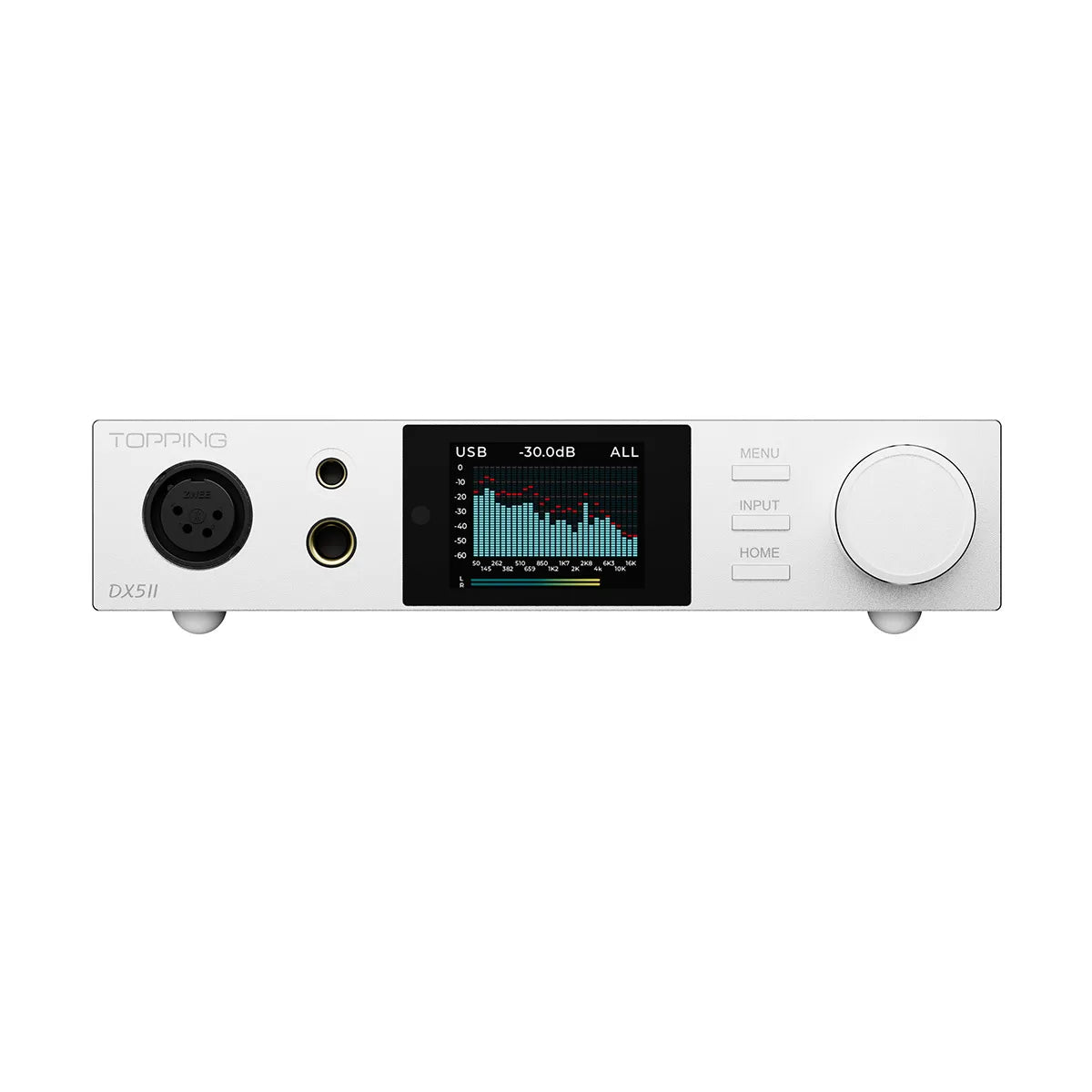TOPPING DX5 II Fully Balanced DAC & Headphone Amp Combo Dual ES9039Q2M DSD512 PCM768kHz LDAC Decoder Amplifier