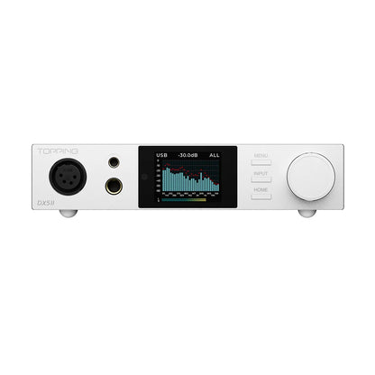 TOPPING DX5 II Fully Balanced DAC & Headphone Amp Combo Dual ES9039Q2M DSD512 PCM768kHz LDAC Decoder Amplifier