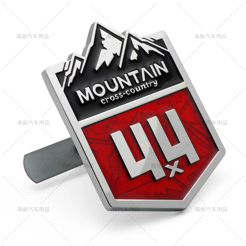Metal 4X4 Mountain Cross Country Badge Emblem Grille Decal Car Stickers for Jeep Compass Grand Cherokee Wrangler Car Styling