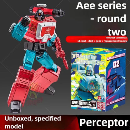 AULDEY Transformers Action Figure Collectible Toy Optimus Prime Megatron Blind Box Set with Movable Joints Design Model Gift Set