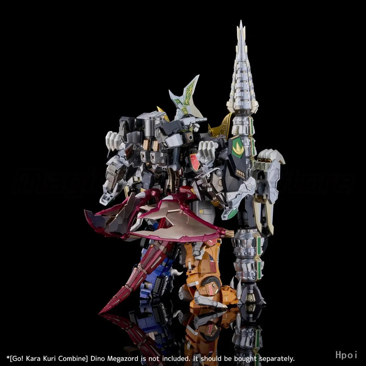 【MT】FLAMETOYS Sentinel Go! Kara Kuri Combine Mighty Morphin Power Rangers Dragonzord Mecha