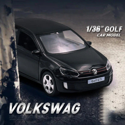 1:36 Volkswagens Golf 6 GTI Alloy Car Model Diecast Metal Toy Vehicles Car Model Simulation Doors Can Open Collection Kids