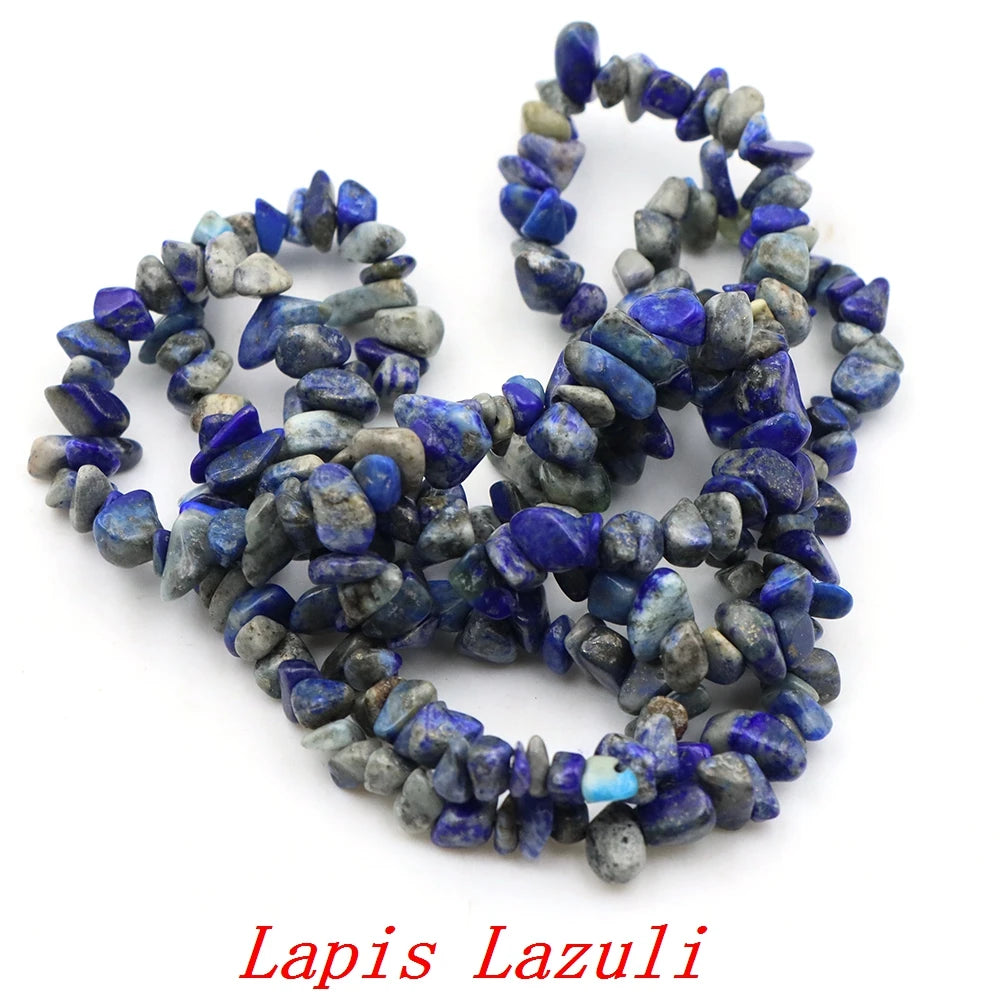 5-8mm Natural Irregular Lilac Lepidolite Stone Beads Gravel Chips Loose Spacer Beads for Jewelry Making DIY Bracelet Necklace