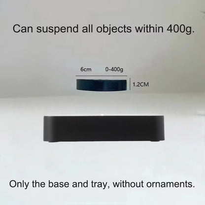 Levitating Display Stand Magnetic Floating Display with Stand for Toys Figures Miniatures Automatic Rotating Creative Gifts