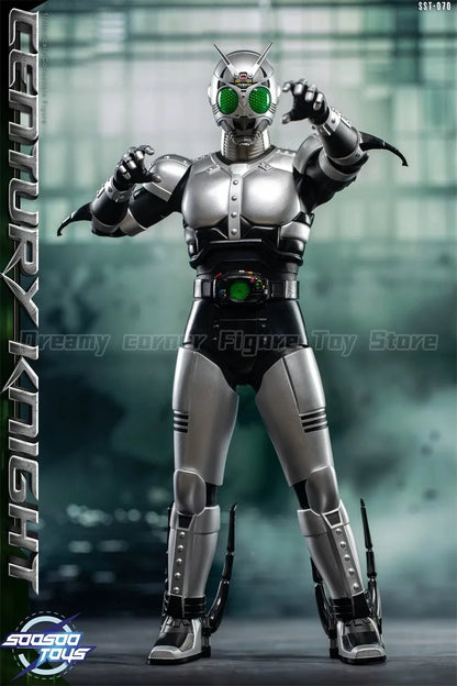 【In Stock】Original SOOSOOTOYS SST-070 Silver Shadow Warrior Kamen Rider Shadow Moon 1/6 Action Figure Toy