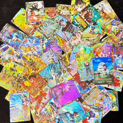 Dragon Ball Super Masters Secret Special God Rare Gogeta Goku Frieza Vegeta Gohan Proxy Collection Foil Texture Anime Game Cards