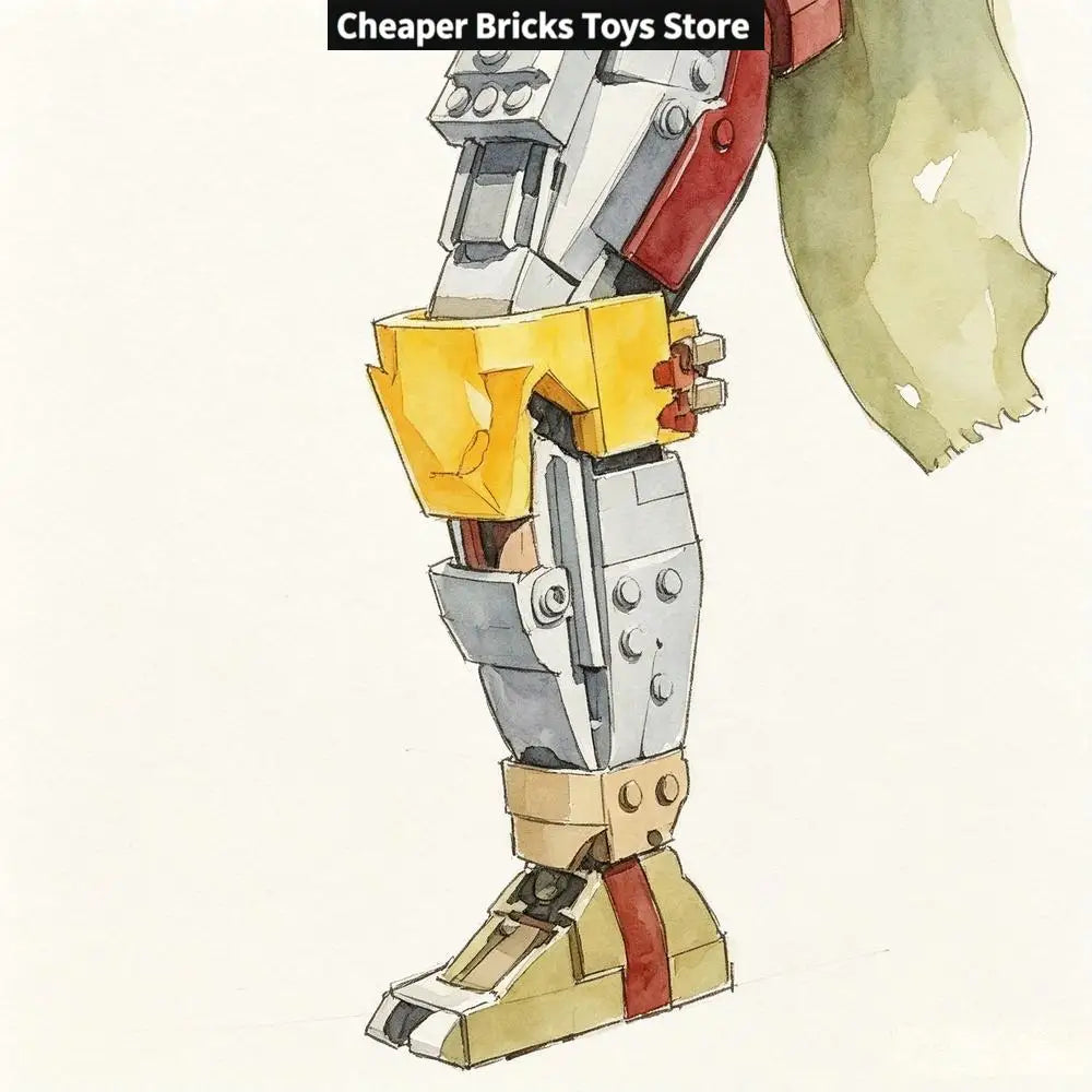 Cheaper Green Desert Gunslinger  Anime Characters Building Blocks Gift Assembling Toy Model for Friends 1544PCS