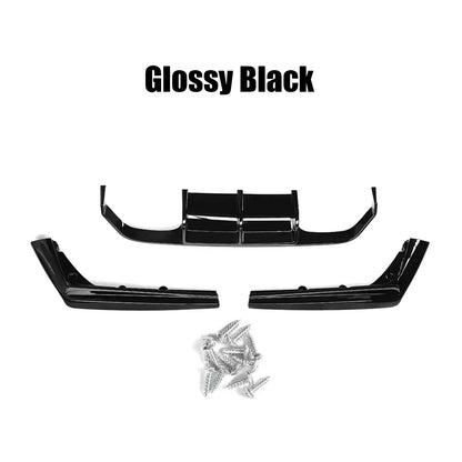 For BMW F80 M3 F82 F83 M4 2015-2020 Car Rear Diffuser Bumper Corner Spoiler Splitter Rear Lip Protector Guard Accessories