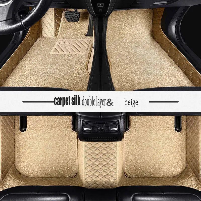Car Floor Mats for Porsche Macan 2014 2015 2016 2017-2026 Custom Auto Foot Pads Automobile Carpet Cover Interior Accessories