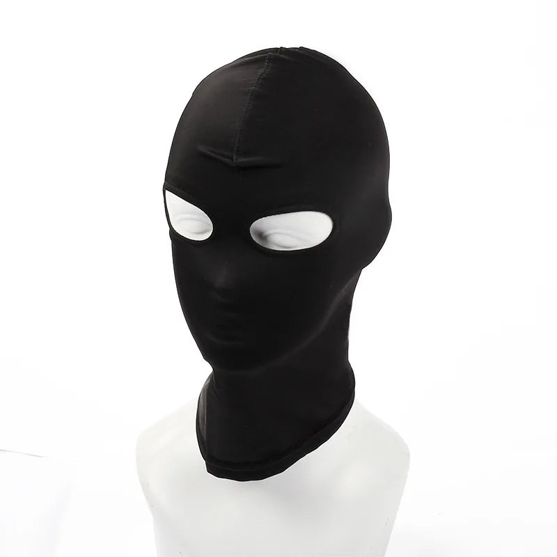 Mask Hood Sexy Toys Open Mouth Eye Bondage Party Mask Cosplay Slave Punish Headgear Adult Game BDSM Bondage Set