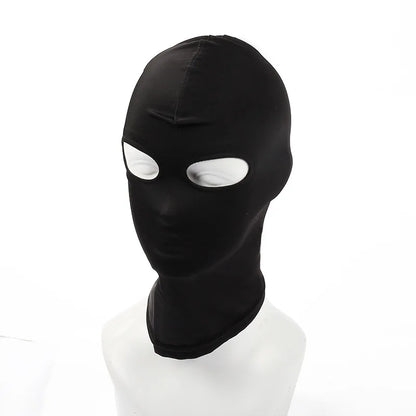 Mask Hood Sexy Toys Open Mouth Eye Bondage Party Mask Cosplay Slave Punish Headgear Adult Game BDSM Bondage Set