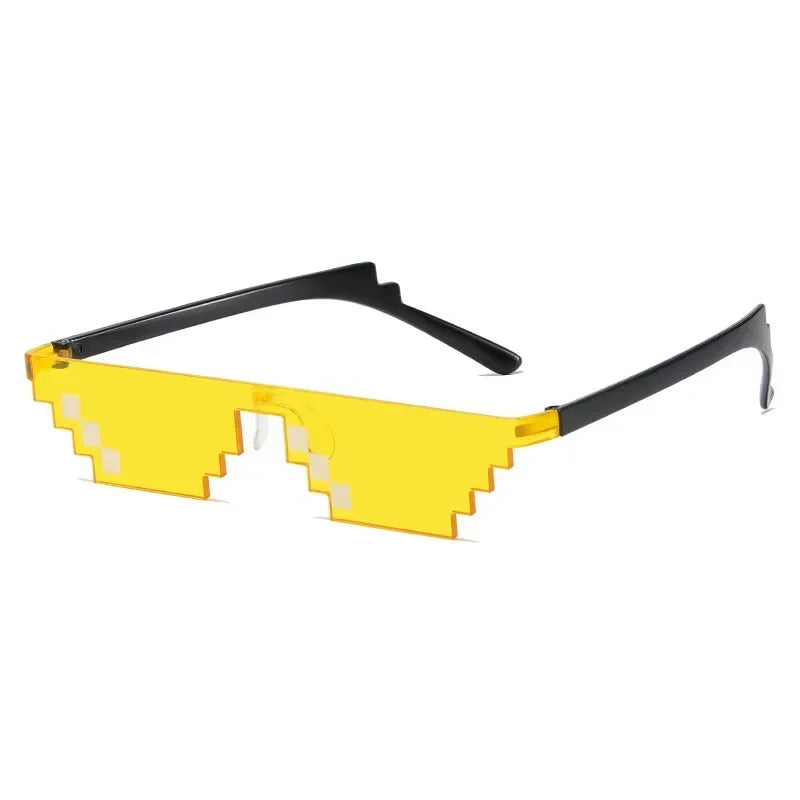 Hot 20 Styles Fashion Sunglasses Kids Cos Play Action Game Toy Cosplay Square Glasses with EVA Case Toys for Children Gift