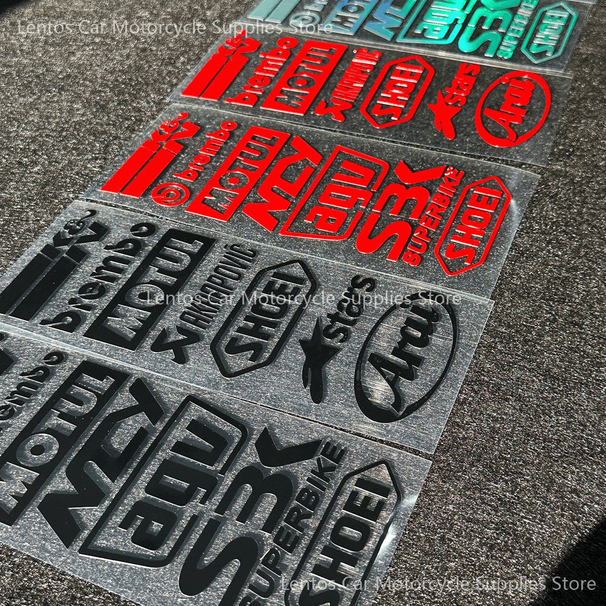Reflective Laser Sticker for Motorcycle Car Locomotive Vinyl Decal Car Styling Decoration