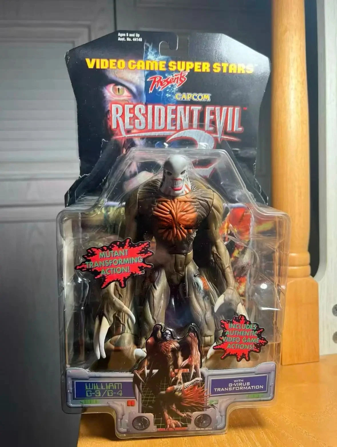 Original Toybiz Resident Evil Leon Claire Tyrant Chris Hank William Tyrant Action Figure Doll Toy for Boys Children's