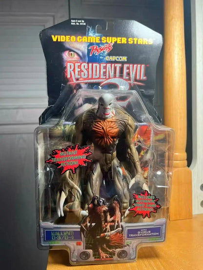 Original Toybiz Resident Evil Leon Claire Tyrant Chris Hank William Tyrant Action Figure Doll Toy for Boys Children's