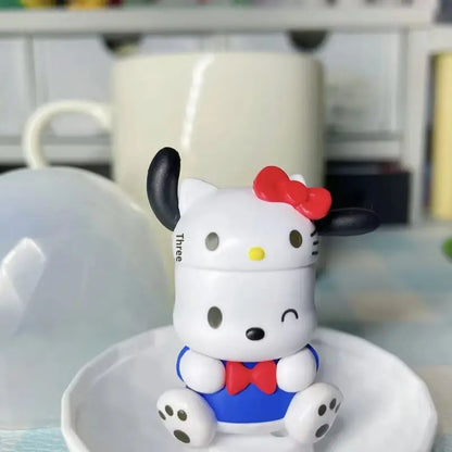 50th Anniversary Blind Box Cute Kt Cat Toy Handmade Kawai Anime Action Figure Kids Trendy Toys Desktop Decoration Festival Gift