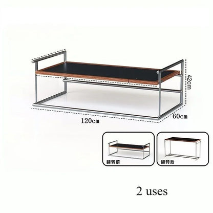 Rio Bauhaus coffee table living room home medieval minimalist designer retro paint-free stainless steel tea table desk