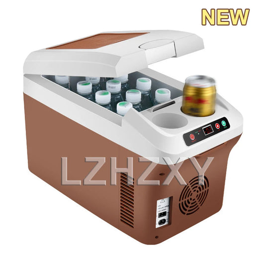 15L Car Refrigerator Household Refrigerated Portable Small Freezer Suitable for Outdoor and Travel Mini Refrigerador 12V/24V