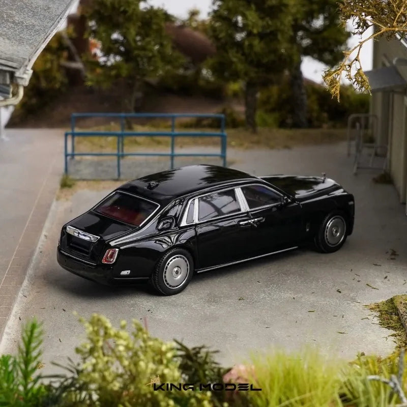 KING MODEL 1:64 Rolls‑Royce Phantom 8 Highly‑detailed Die‑cast Alloy Car Model Static Display For Car‑model Enthusiasts