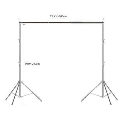 Background Stand Photo Frame Photography Crossbar Wedding Outdoor Bithday Decoration School Photographic Backdrop Party