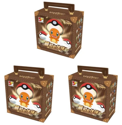Funism Hot Arrival Pokemon Blind Box 30th Anniversary First Partner Anime Character Model Toy Birthday Gift For Adult Collectors