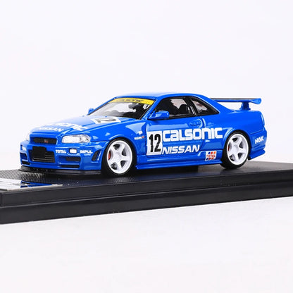 Fast Speed FS 1:64 Skyline GTR R34 Diecast Alloy Model Car