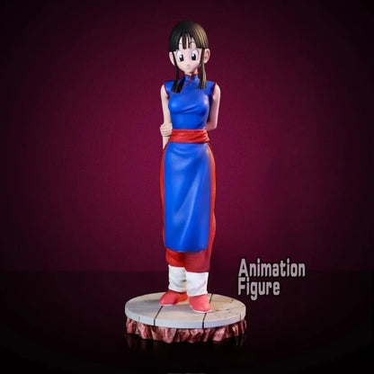 28cm/11.02 Anime Dragon Ball Z Figure Goku's wife Chichi Action Figures Pvc Statue Desktop Ornamen Collection Model Toys Gifts