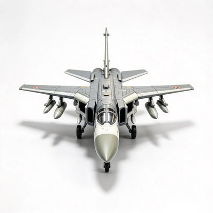 1/72 Su-24 Fencer Plastic Assembly Model Russian Fighter Jet Open Cockpit & Detachable Missiles ABS Aircraft Kit Gift