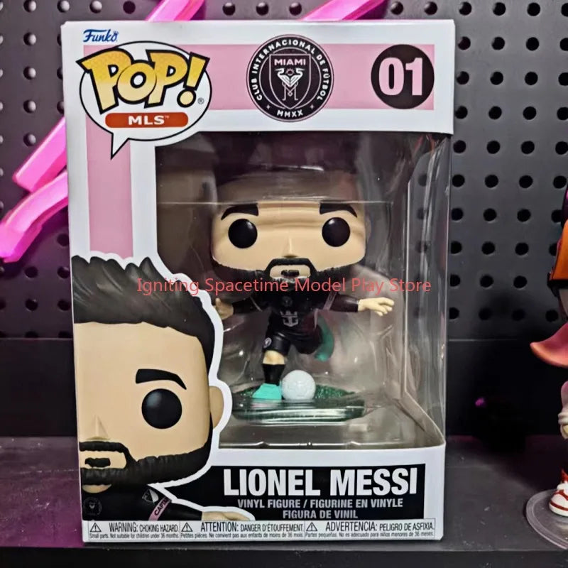 Funko Pop Original Football (Soccer) Lionel Messi 01 Lionel Messi Erling Haaland  Action Figure Toys for Boys Girls Gift