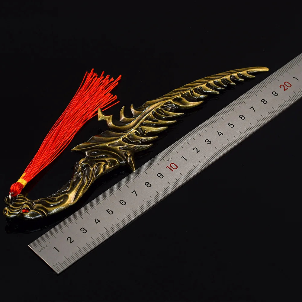 Mini Dark Moon Sword Keychain ER Game Peripherals Ranni Hand of Malenia Moonveil Sword Model Key Ring llavero Gift Toys