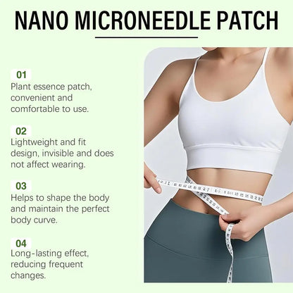 Moringa Slimming Micro-needle Patch Gentle Refreshing Breathable Skin-conforming Daily Portable Skin-friendly Body Shaping Care